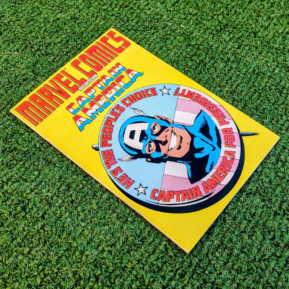 Marvel Comics Presents Captain America He's the People's Choice 1987 Mini Comic